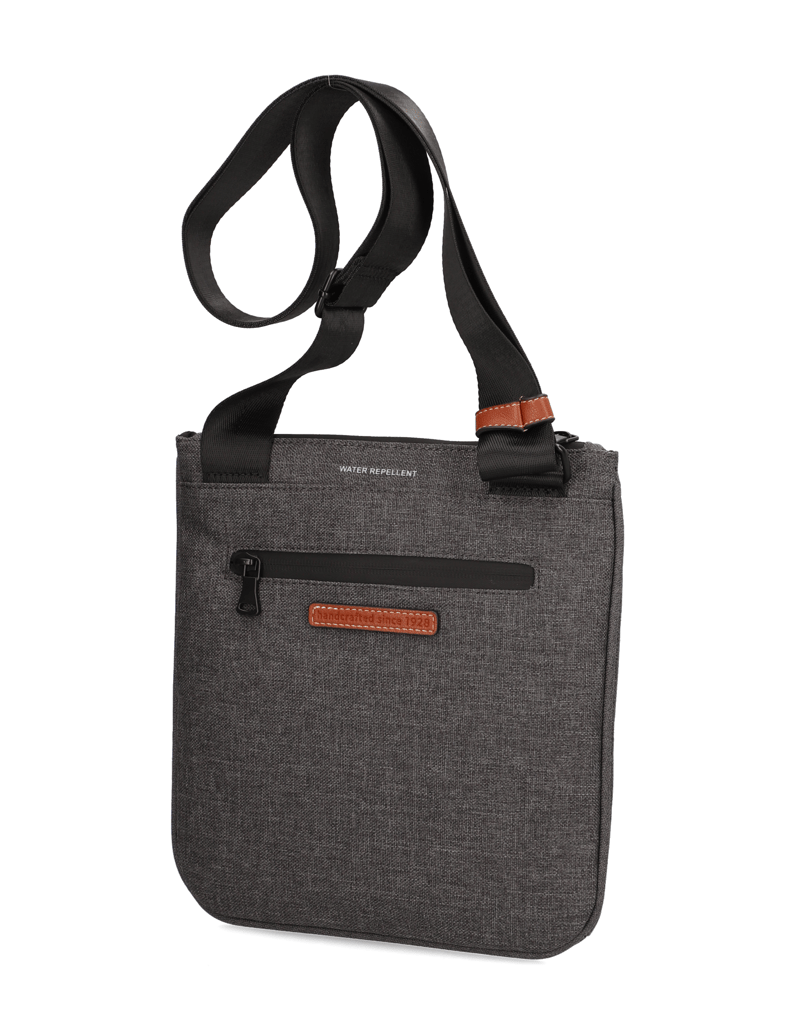 PICARD-polyester-taška-přes-rameno-šedá