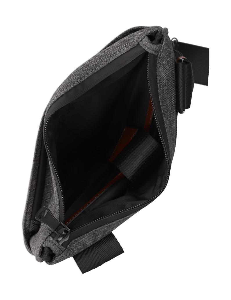 PICARD-polyester-taška-přes-rameno-šedá