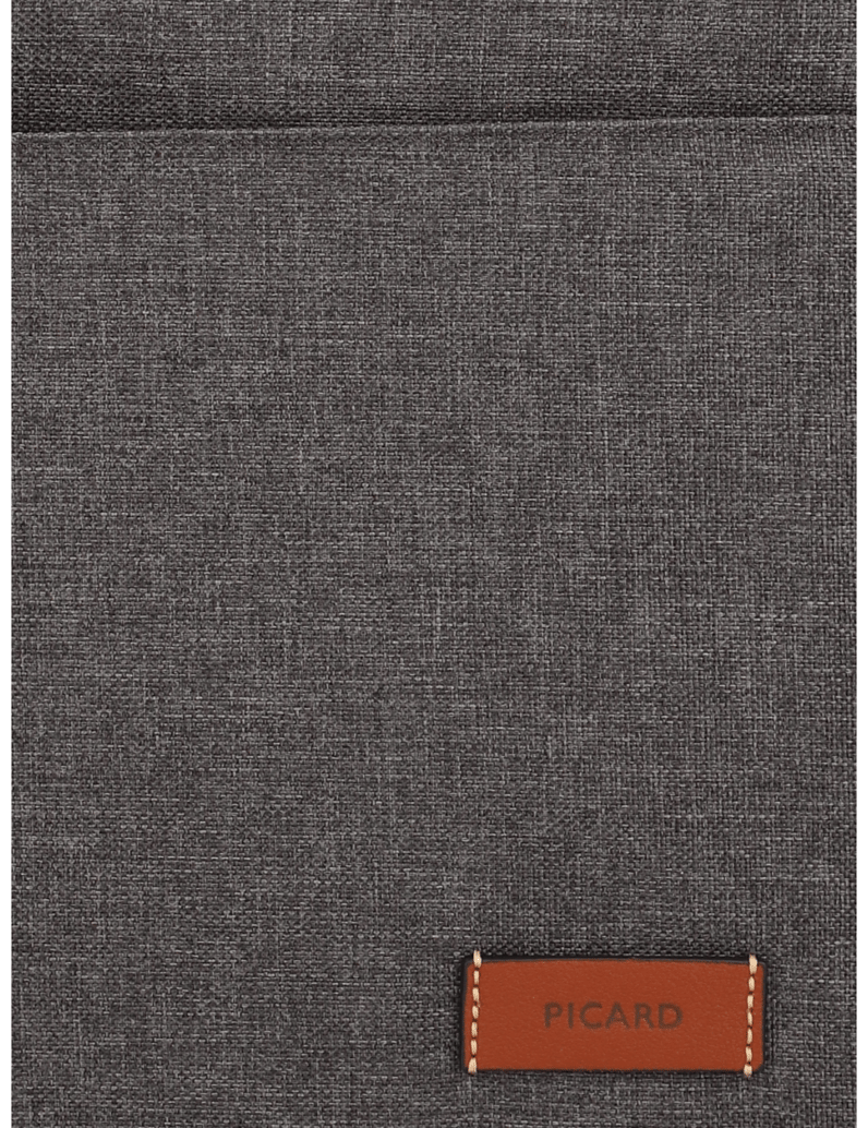 PICARD-polyester-taška-přes-rameno-šedá