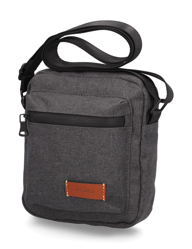 PICARD-Go-Eco-Schultertasche-šedá