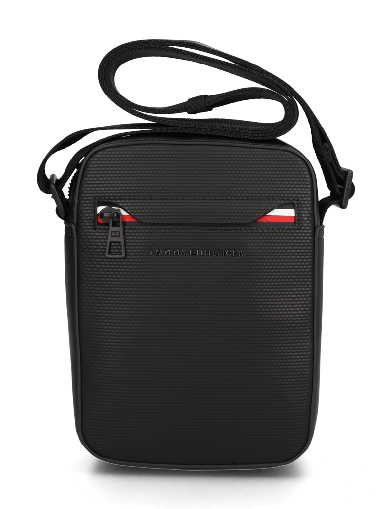 Tommy-Hilfiger-TH-CENTRAL-MINI-REPORTER-čierna