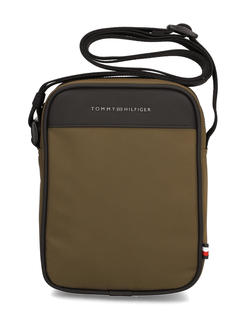 Tommy-Hilfiger-TH-REPREVE-MINI-REPORTER-črna