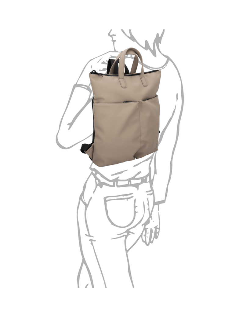 Pat-Calvin-Imitácia-kože-batoh-olivová