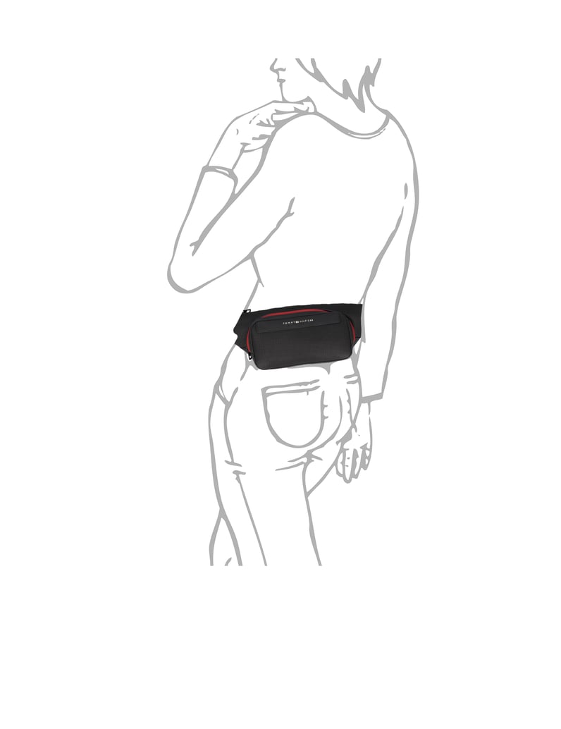 Tommy-Hilfiger-TH-FOUNDATION-BUMBAG-čierna