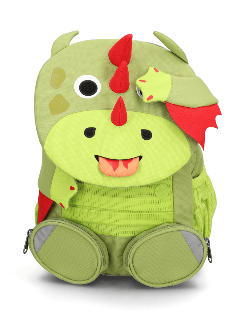 Affenzahn-GROßER-FREUND-DRACHE-grün