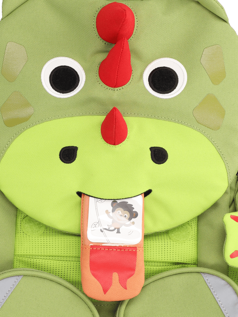 Affenzahn-GROßER-FREUND-DRACHE-grün