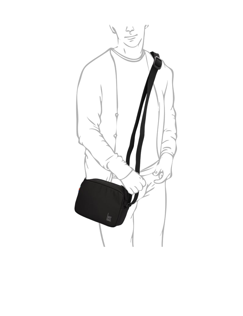 GOT-BAG-torbica-čez-ramo-črna