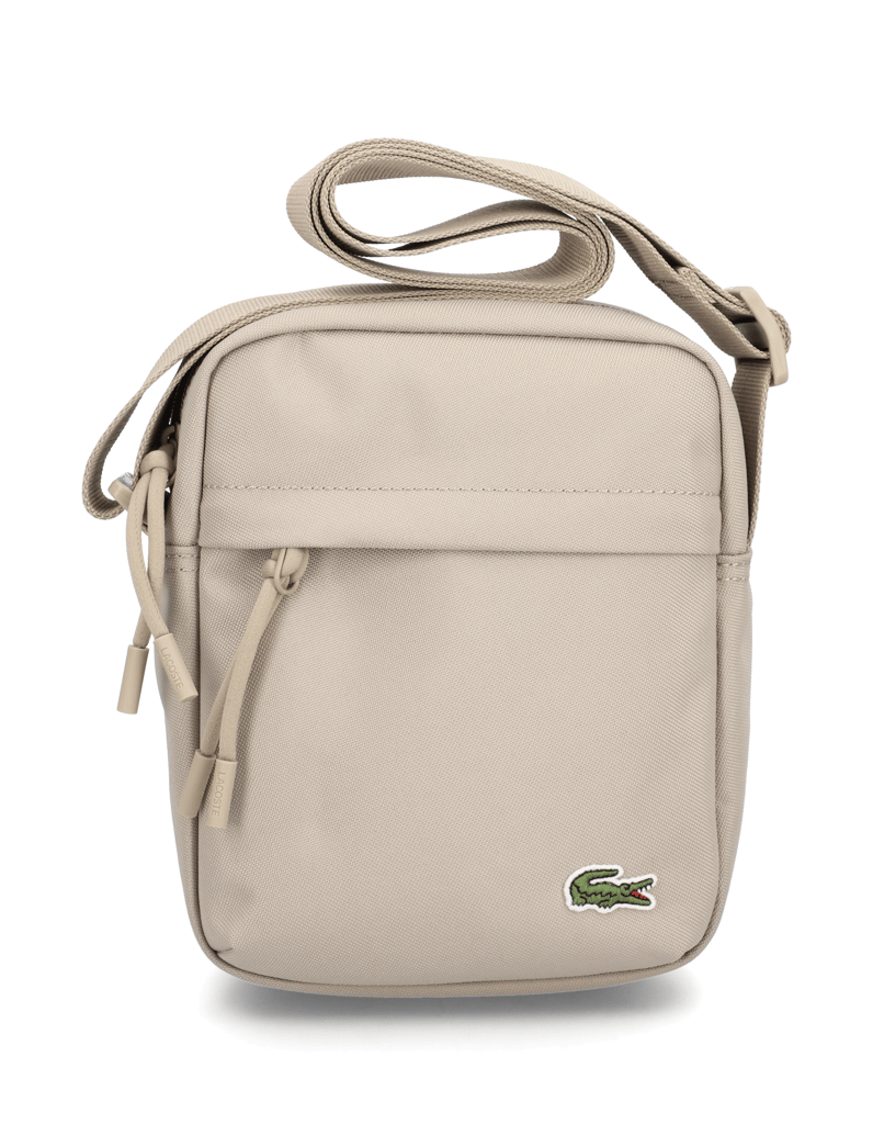 LACOSTE-Neocroc-Crossover-Bag-beige