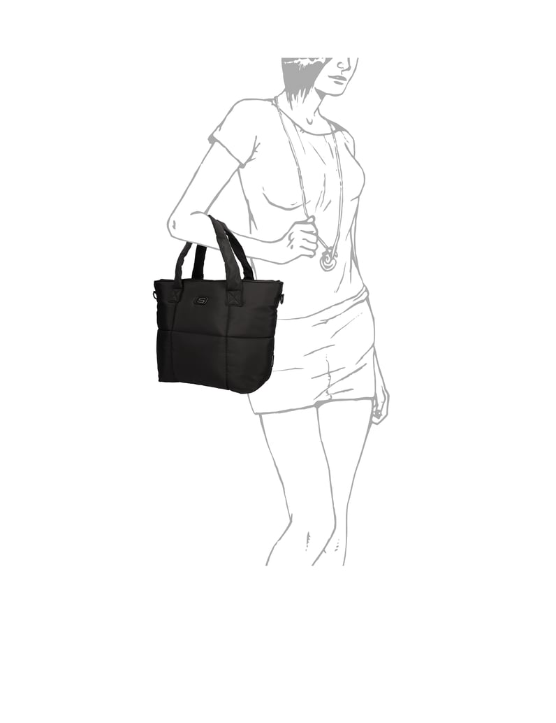 Skechers-Shopper-schwarz
