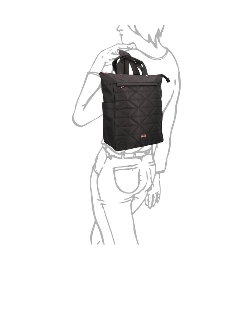 Skechers-Rucksack-schwarz