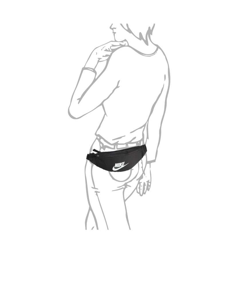 Nike-NK-HERITAGE-WAISTPACK-črna