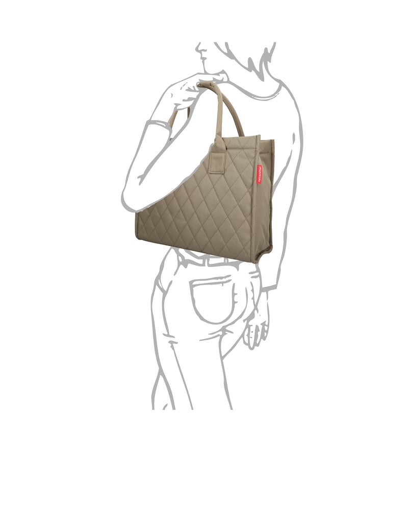 REISENTHEL-daily-shopper-business-rhombus-kaki