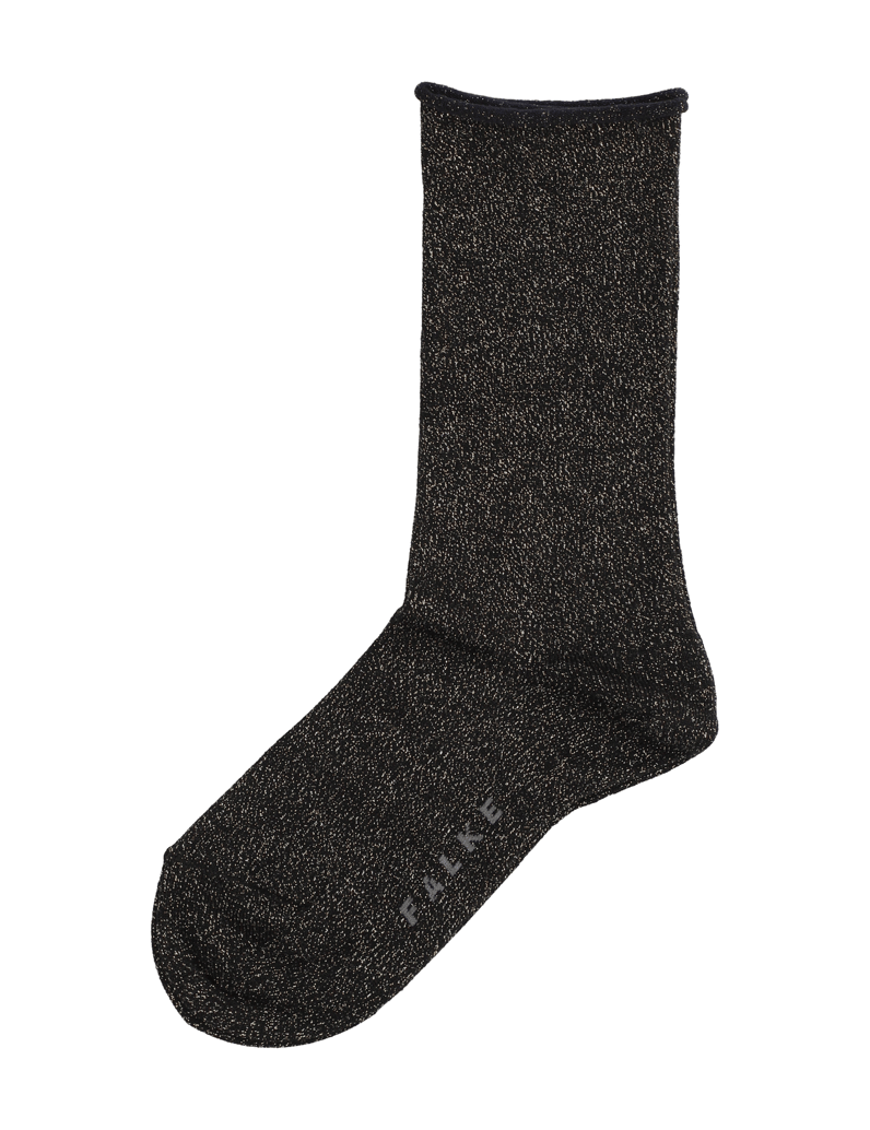 Falke-SHINY-RIB-schwarz