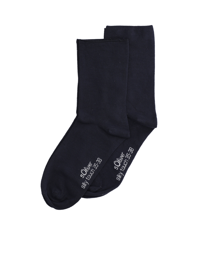 S.Oliver-Textil-Socken-schwarz