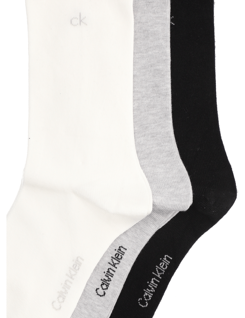 Calvin-Klein-CK-WOMEN-SOCK-3P-ROLLTOP-schwarz