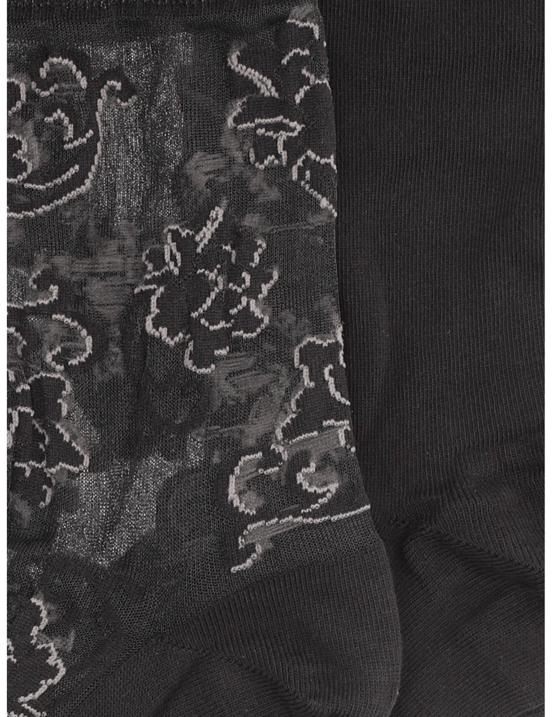 TAMARIS-kombinovaná-bavlna-ponožky-černá