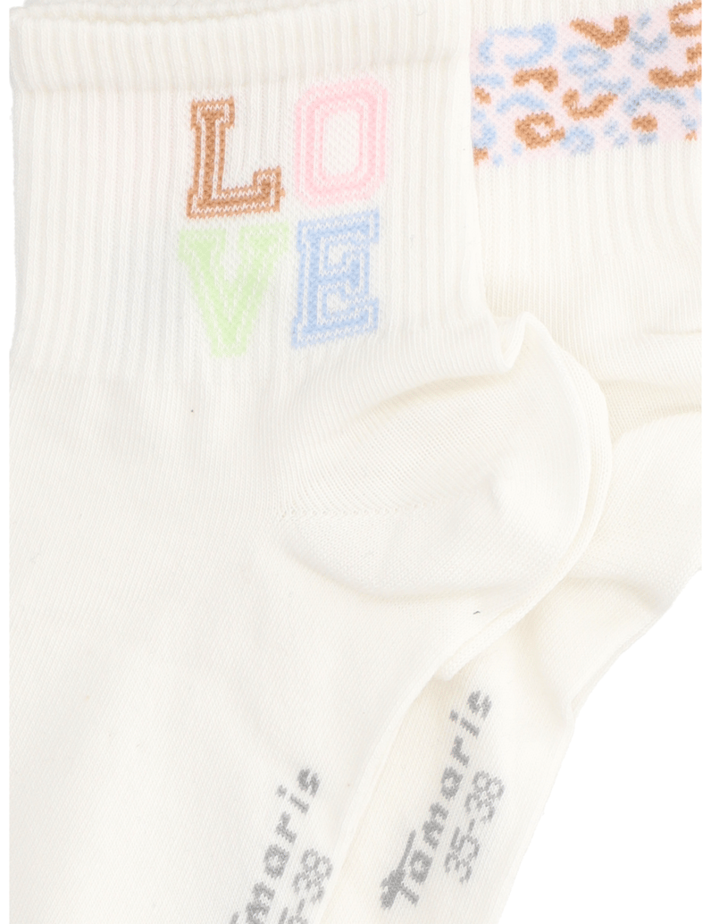 TAMARIS-COMFORT-LOVE-LEO-TENNIS-QUARTER-2P-bílá