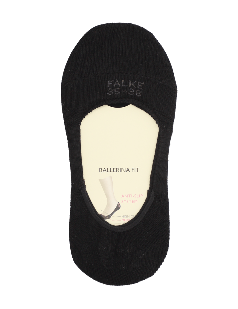 Falke-STEP-MEDIUM-CUT-INSHOE-schwarz