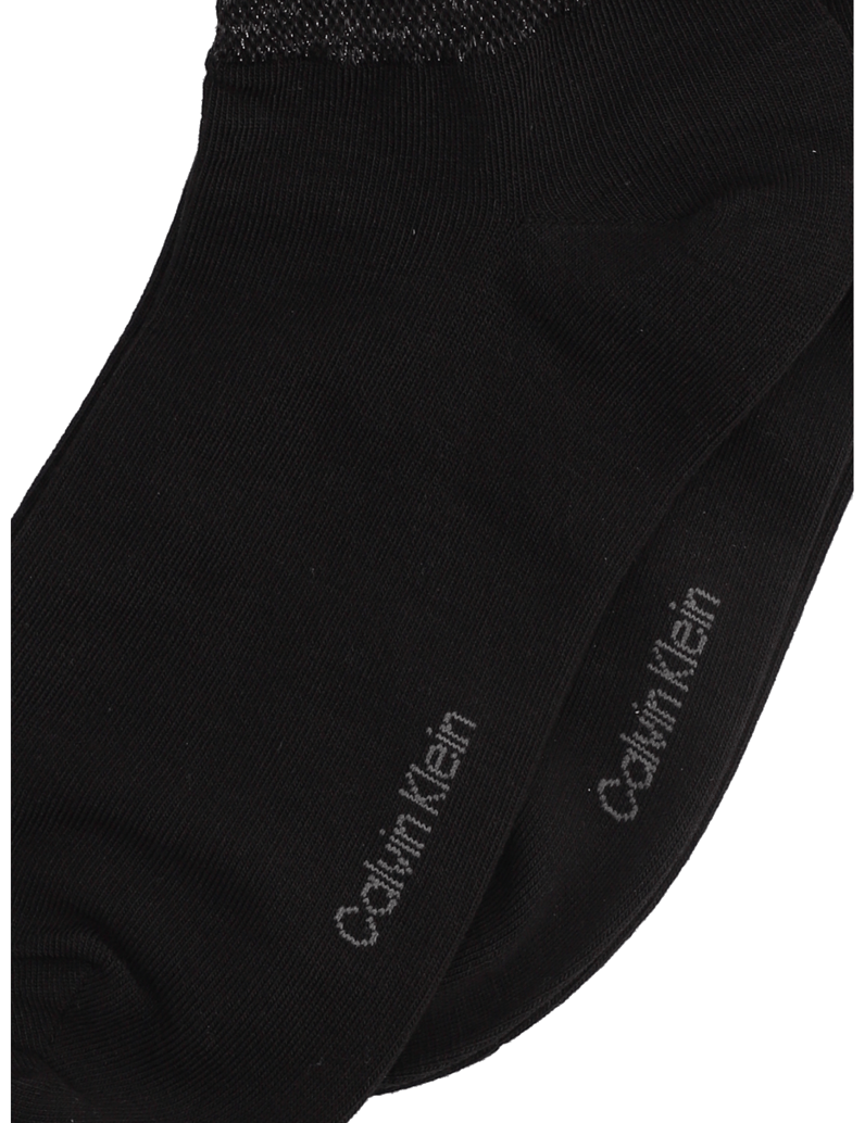 Calvin-Klein-CK-WOMEN-SNEAKER-2P-SHINY-LOGO-schwarz