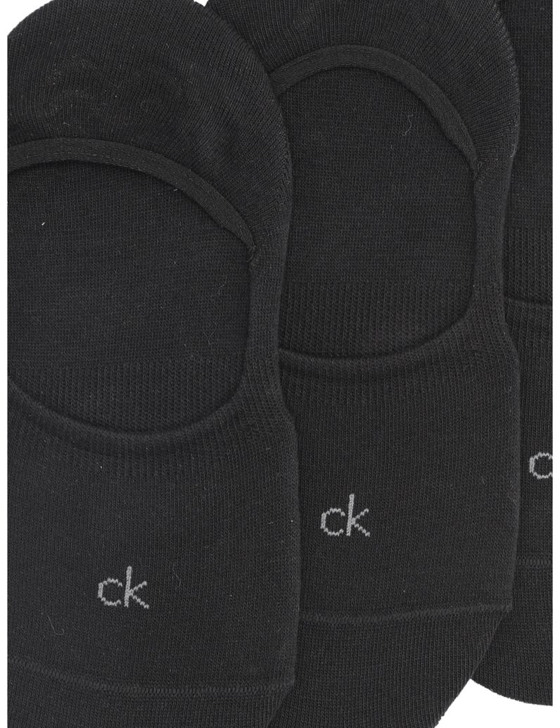 Calvin-Klein-CK-WOMEN-FOOTIE-MC-3P-črna
