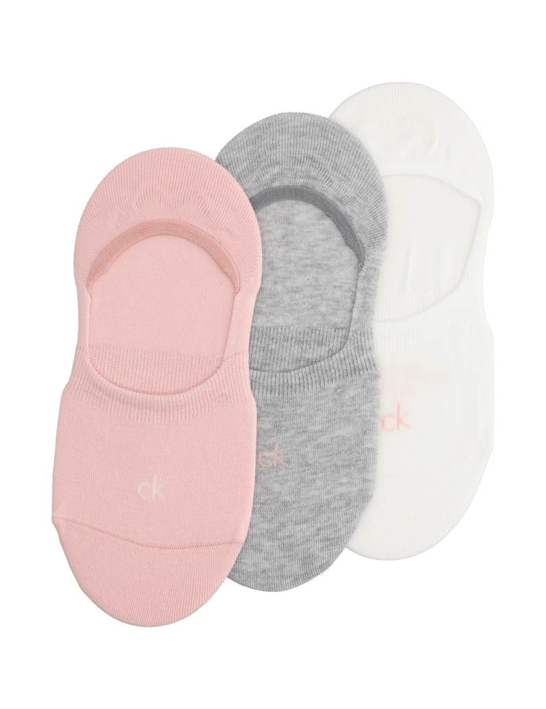 Calvin-Klein-CK-WOMEN-FOOTIE-MC-3P-črna