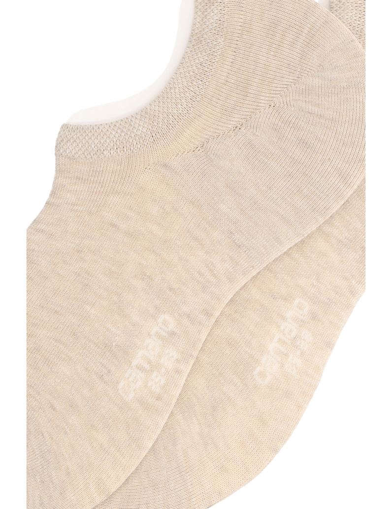 Camano-COTTON-FINE-INVISIBLE-SNEAKER-2P-bílá