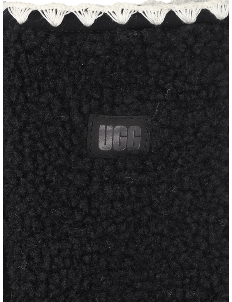 UGG-UGGFLUFF-SCALLOPED-MITTEN-čierna