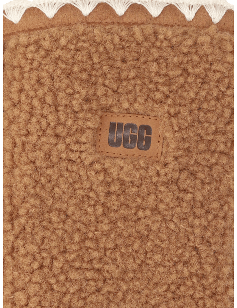 UGG-UGGFLUFF-SCALLOPED-MITTEN-čierna