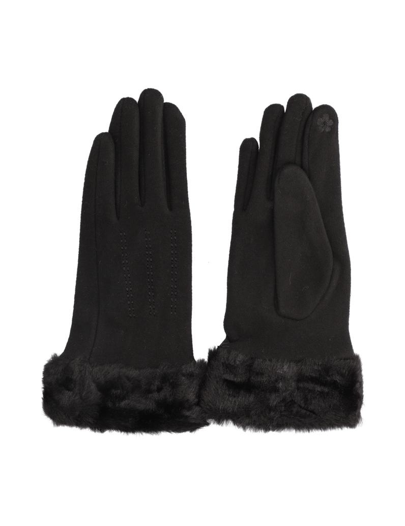 Lazzarini-Textil-Handschuh-schwarz