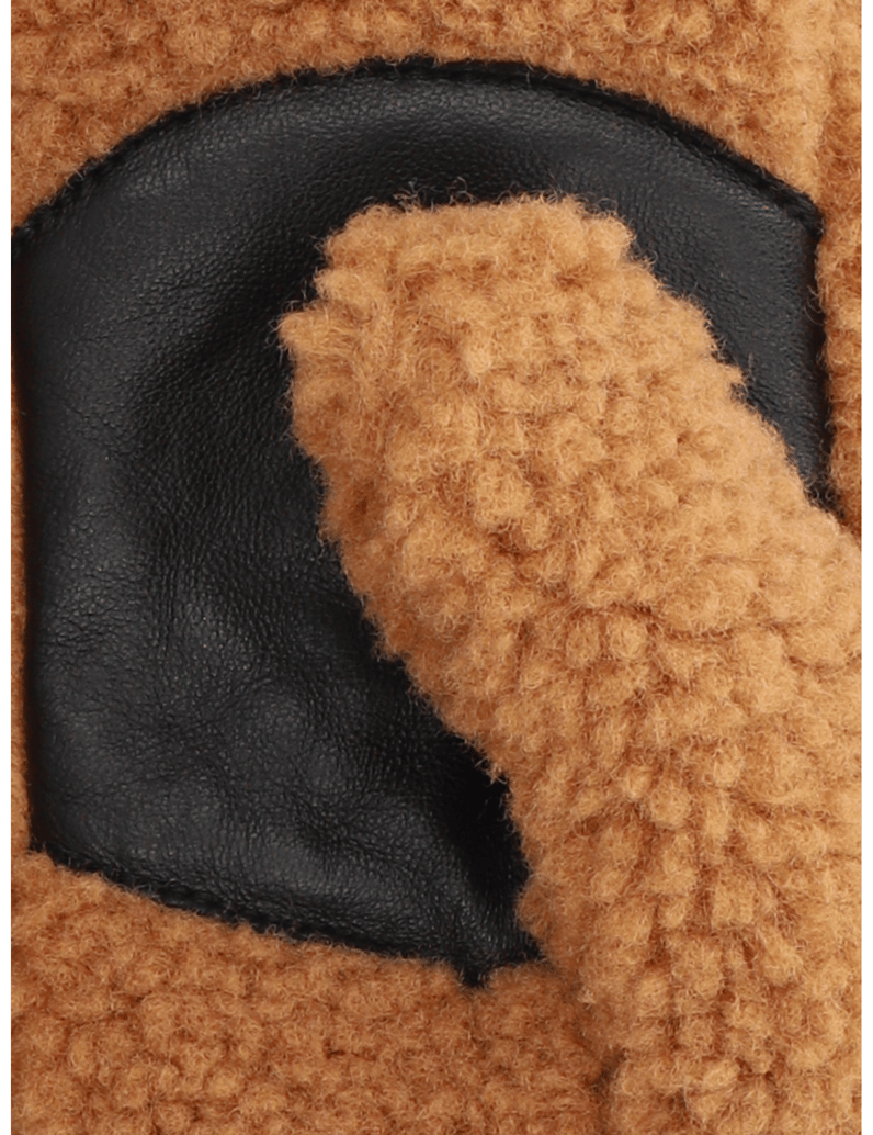UGG-UGGFLUFF-MITTEN-WITH-LOGO-TAPE-černá