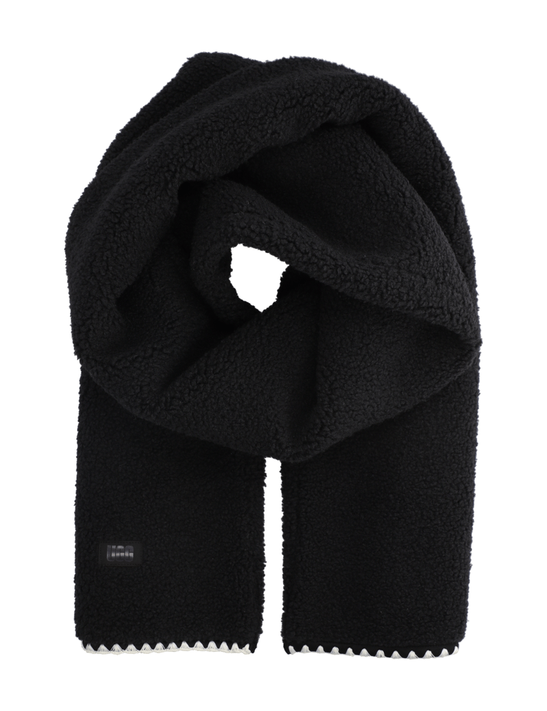 UGG-UGGFLUFF-SCALOPPED-SCARF-čierna