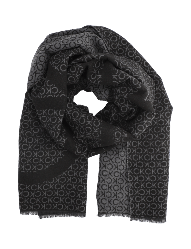 Calvin-Klein-šál-čierna