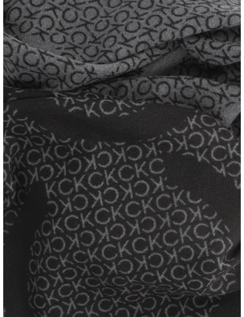 Calvin-Klein-šál-čierna