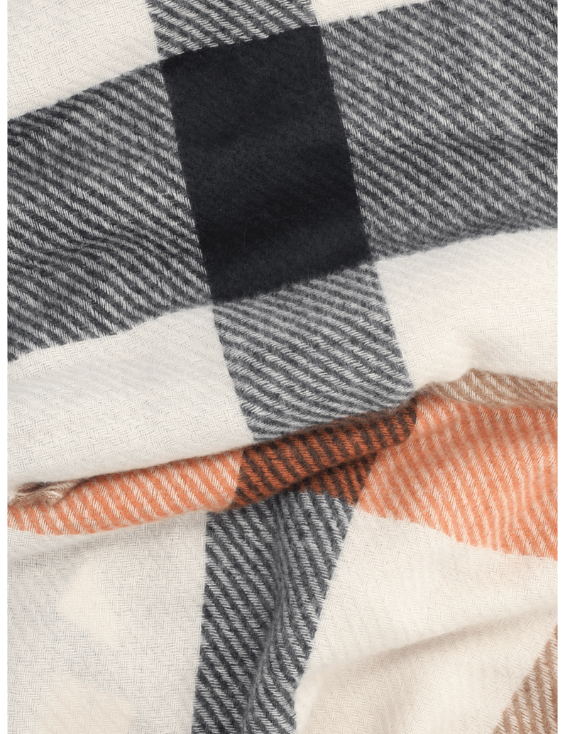 Lazzarini-textil-šála-hnědá