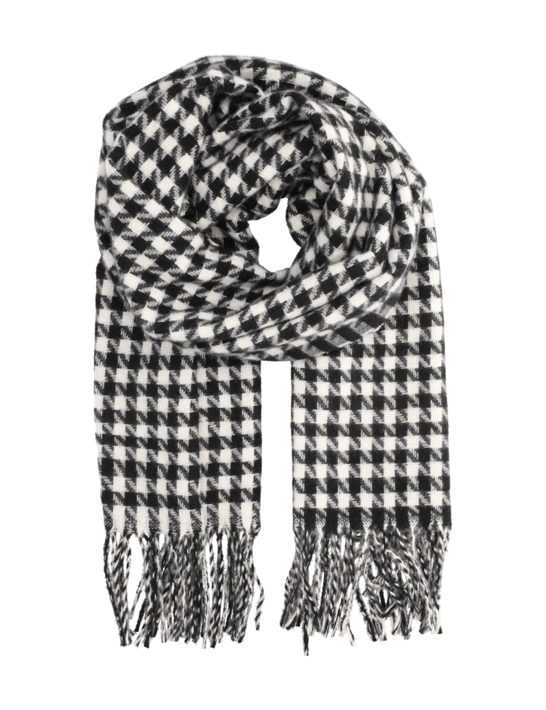 Lazzarini-SCHAL-KARIERT-čierna