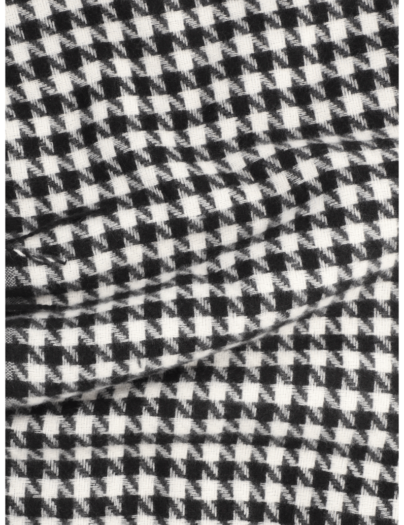 Lazzarini-SCHAL-KARIERT-čierna