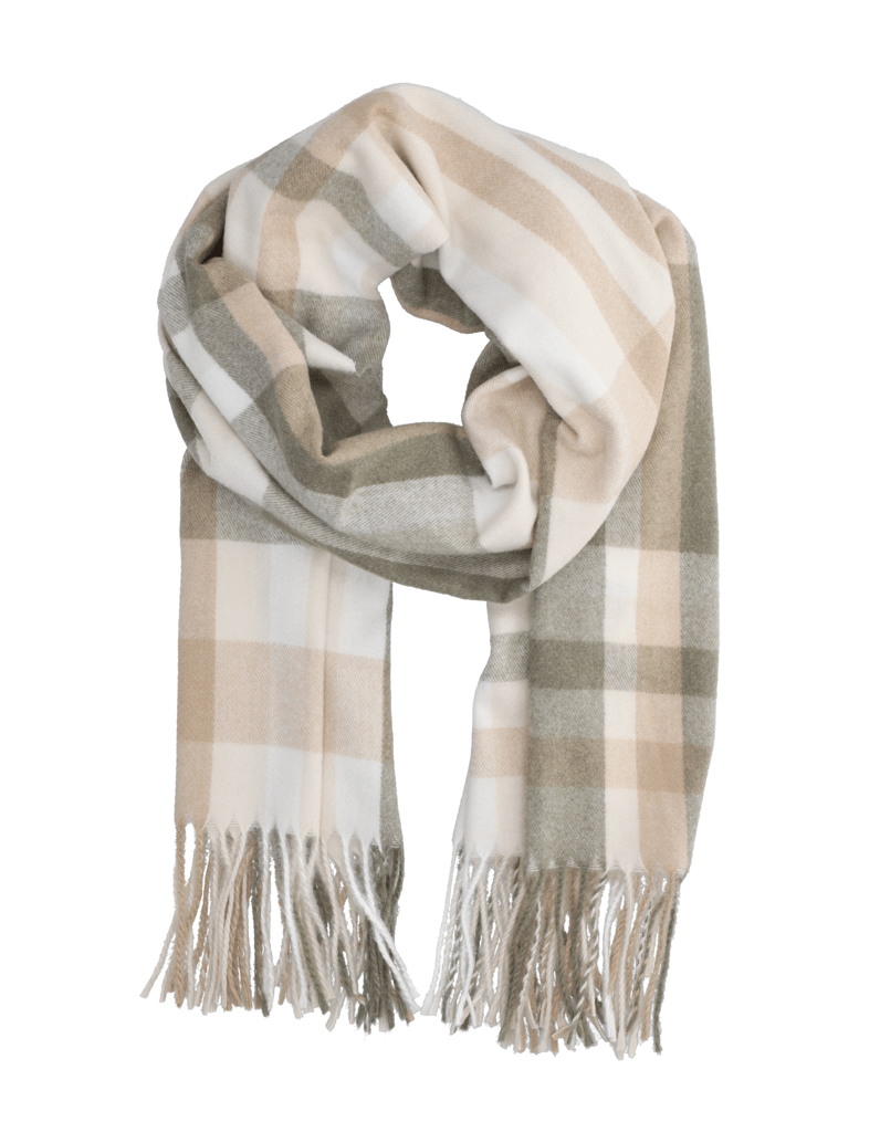 Lazzarini-SCHAL-KARIERT-béžová