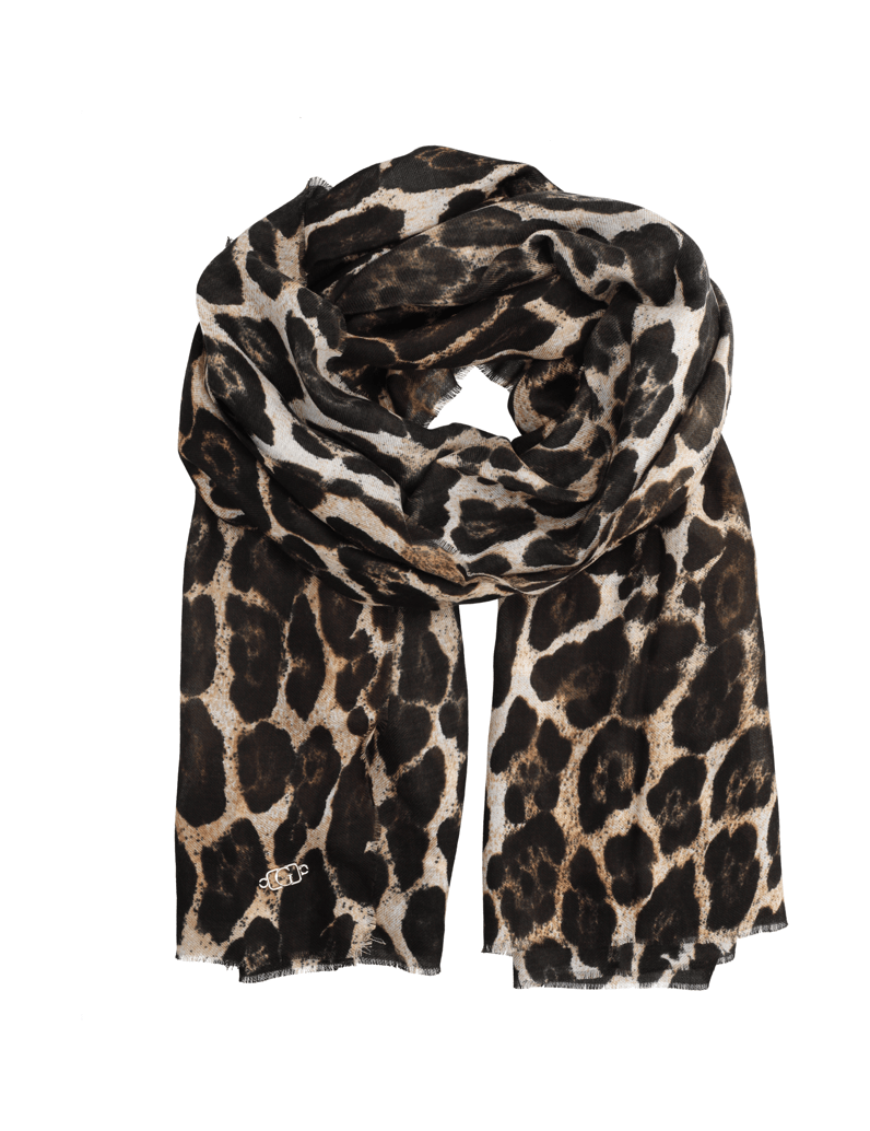 GUESS-ANIMALIER-PRINTED-SCARF-braun