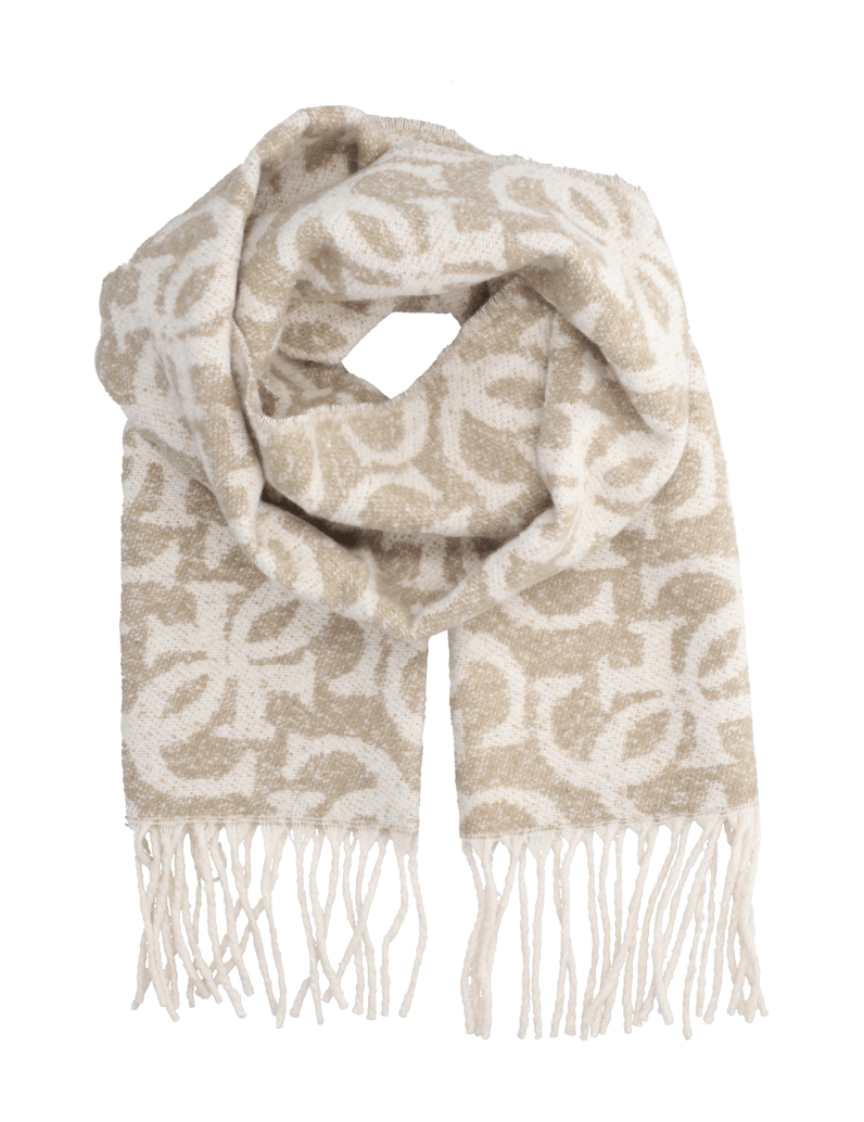 GUESS-JACQUARD-SCARF-grau