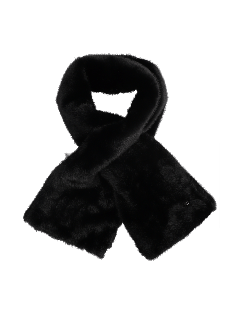 GUESS-SCARF-črna