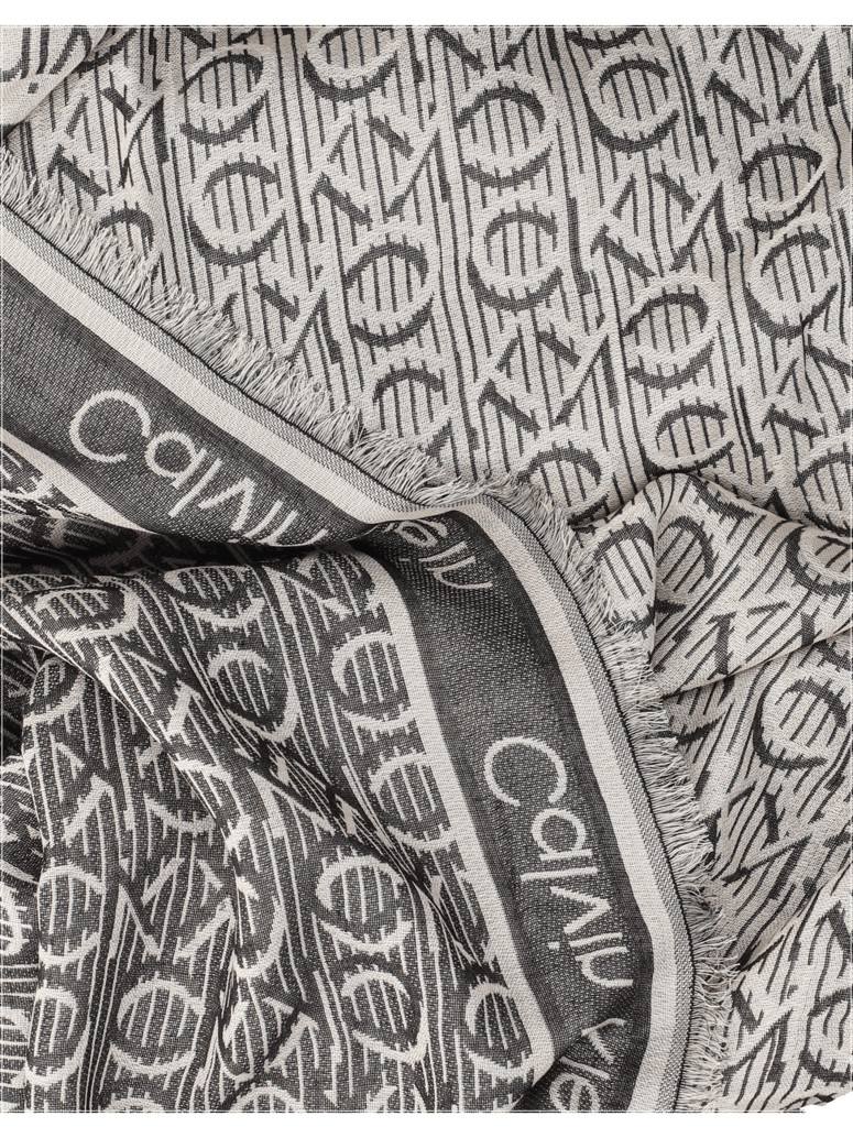 Calvin-Klein-MONOGRAM-JAQUARD-SCARF-130x130