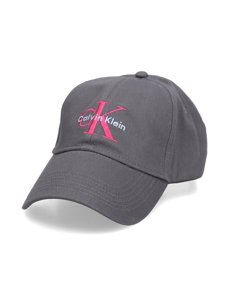 Calvin-Klein-MONOLOGO-EMBROIDERYBASEBALL-HAT-šedá