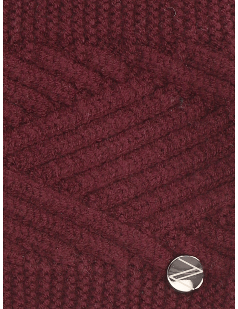 Lazzarini-STIRNBAND-MIT-STRICKMUSTER-čierna