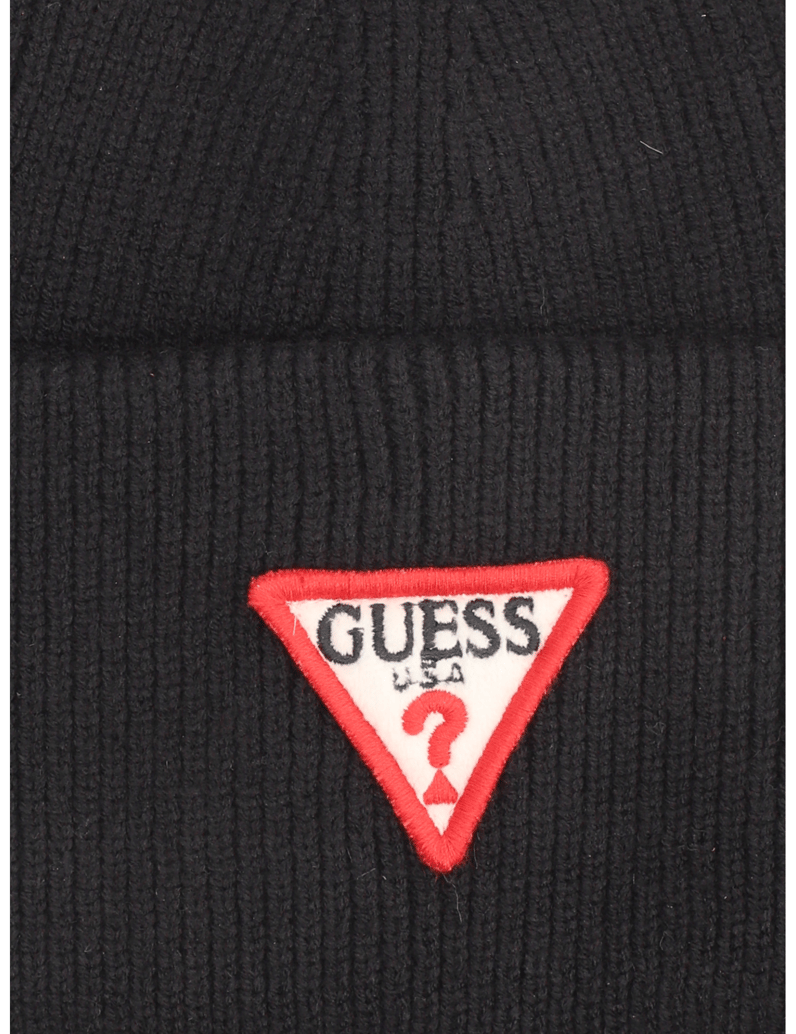 GUESS-čepice-černá