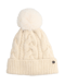 Lazzarini&nbsp;MÜTZE MIT  BOMMEL UND ZOPFMUSTER&nbsp;béžová