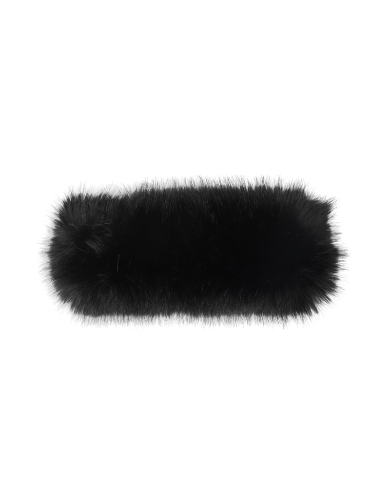 Kate-Gray-STIRNBAND-PLÜSCH-schwarz