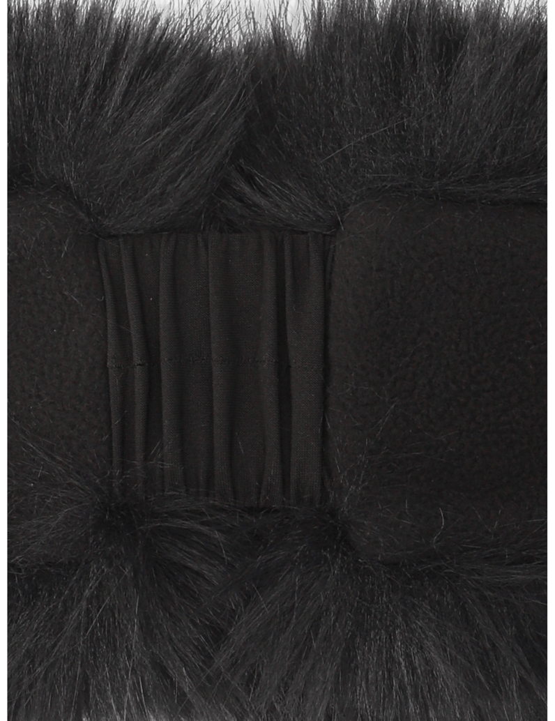 Kate-Gray-STIRNBAND-PLÜSCH-schwarz