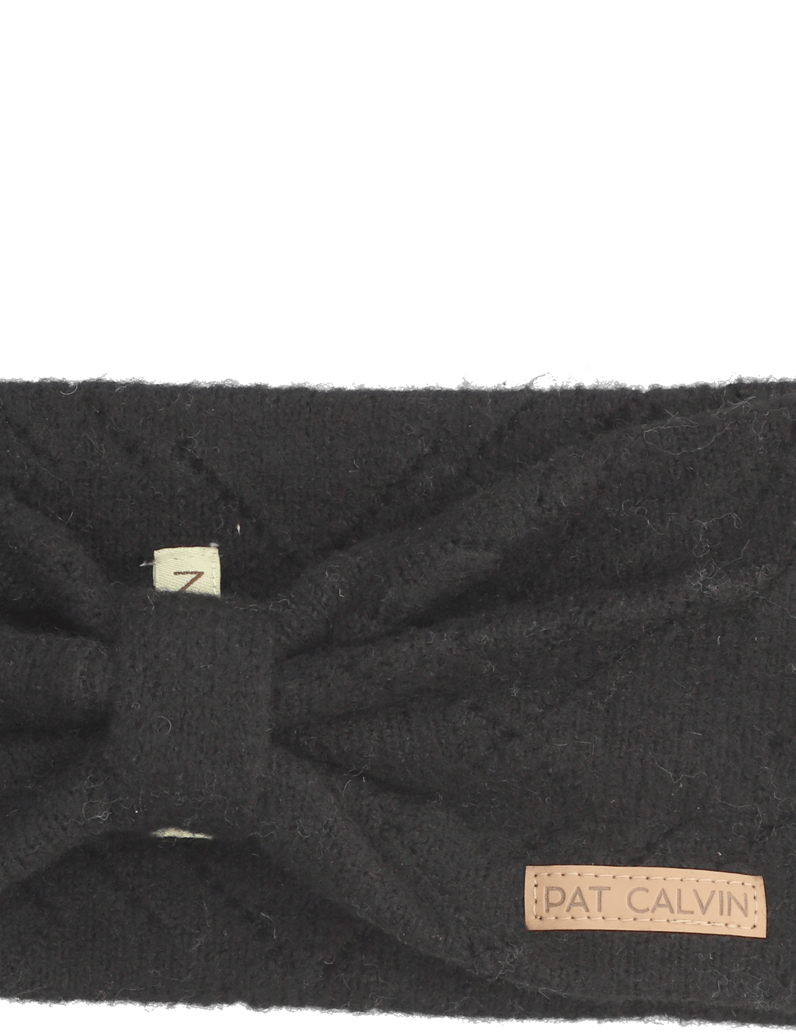 Pat-Calvin-STIRNBAND-MIT-LOCHSTICKEREI-schwarz