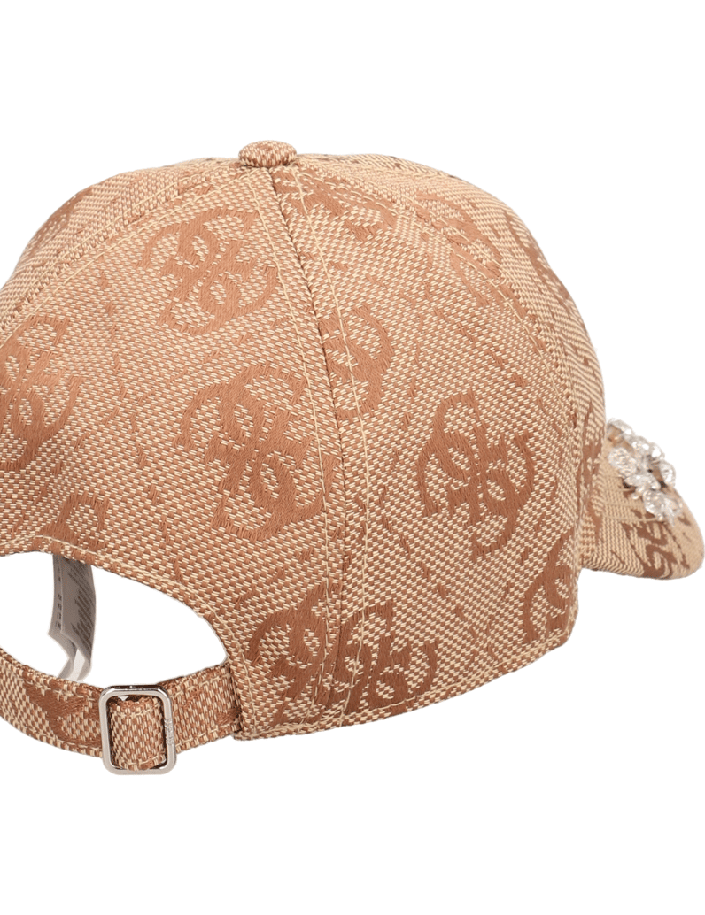 GUESS-AUDREY-LOGO-JACQ-BASEBAL-CAP-konjak