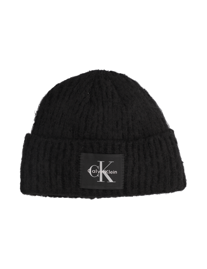 Calvin-Klein-BRUSHED-SOLID-CHUNKY-RIB-BEANIE-braun